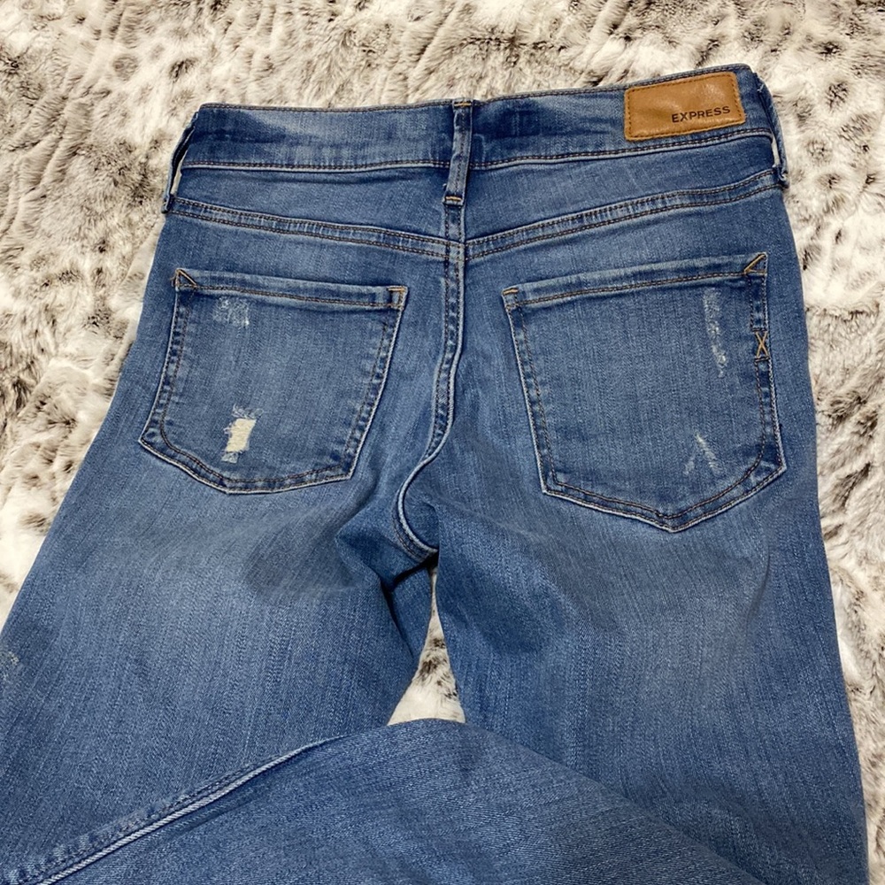 Express Jeans. Stretch + Performance Ankle Leggin… - image 3